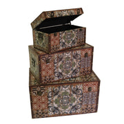 Blazing Eco-Leder 1-3 Mandala rechteckgcm59x36H33