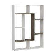 Liam Bianco White Geometrisches Detail Noce 100x136H Effez