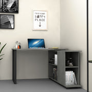 Schreibtisch mit Cementi Oslo 120x60xh 74 cm Bücherregal