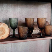 Set 3 Gläser Bernsteinglas 280 ccm Ambra Glass Daaand Line