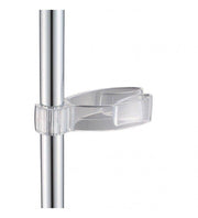 Transparenter Haken für Auktionen oder Duschsäulen