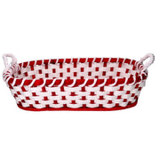Cesta Wicker Oval Red CM45X35H12