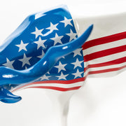 Dekorative Ornament in Polirsina 20x41x33h CM