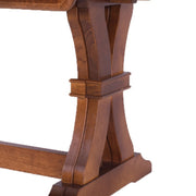 Rechteckige rechteckige Holzholz-Holz-Tabelle 85x180-360xH79 cm Effez