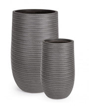 Set2 p.vaso tressage zu hohen anthrazit