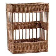 Rechteckiger Wicker Esposser Basket CM38X28H48 - Basis CM36X26