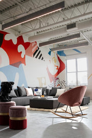 Dekorative Büste Olympus schwarz H40 -