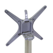 Tischbasis in Aluminiumgraufaltgrau CM52X52H72