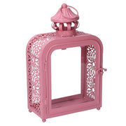 Pink Metall Lantern CM17X9H30.5