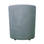 Stoffkindstuhl mit abnehmbarem Pouf Djerba hellgrau 63,5x 62,5x H76 cm