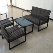 Oregon Wohnzimmer in Polyrattan aus Stücken