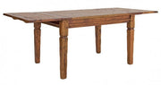 Rustikaler Stil ausziehbarer Holztabelle 120/160/200x90 cm