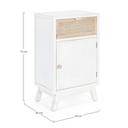 Rustikaler Holz Clotilde Schrank