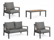 Ernst Anthracite Garden Wohnzimmer Set