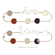 Abbitibiti -Wand 191048 Metall 43x13cm sortiert