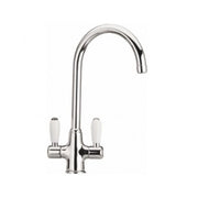 Verchromter Küchenmixer mit Paini 84CR544 36,6 cm, 19,1 cm, 5 cm Keramikkontrollen