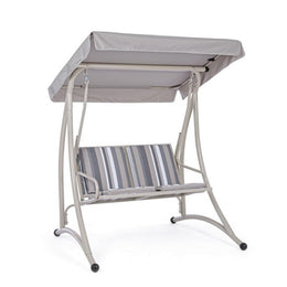 Grely Grely 145x120x H185 cm Zwei -Seerer -Stahl rockt