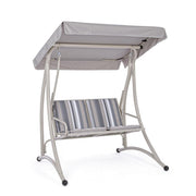 Grely Grely 145x120x H185 cm Zwei -Seerer -Stahl rockt