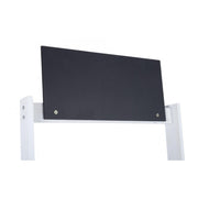 Darik -Aussteller 3 weiße SVAS -Körbe 60x45x200h cm