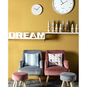 Vintage Wohnzimmer Sessel im grauen Samt Adeline 60x67x H79 cm