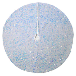 Coverbase -Baumstoff mit Silber A Silber cm Ø90