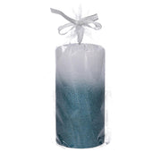 Blue LED Paraffin Kerze CM Ø7.5H15