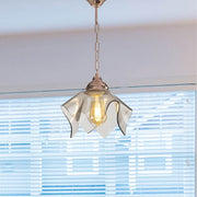 Federlampe Volga Mdl3782 Kupfer- und Rauchglas
