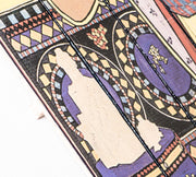 Druck auf Holz mit mehrfarbigen Leinwand 60x100 cm