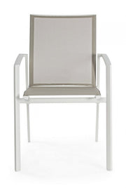 Gartenmöbelstuhl mit Kreuzfahrt weiße Armlehne