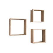 Set 3 Regale Regale Sheld Cub Cube Form Schallfarbe