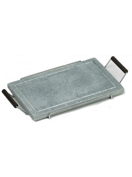 Orillärstein mit Wengè Griff Stahlrahmen