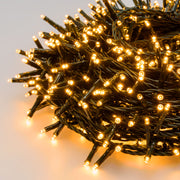 Bandkette Ø6cm NTLG 1000 abgebrochenes grünes Kabel 4+30,5 m Weihnachtslichter