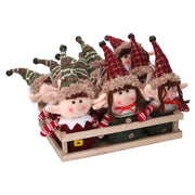 Elf Fabric Pack 12pz Grün rot CM26X18X23