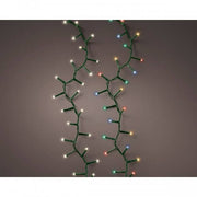 Weihnachtslichter Kaemingk 11 m - Mehrfarbiger und heißer Weiß - Glitzer -Effekt