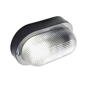 Harz Deckenlampe Echo Oval Black Line