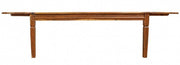 Rustikaler Stil ausziehbarer Holztisch 200-245-290x100