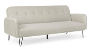 Bridjet Beige Bettsofa im Design Nactinable Stoff