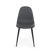 Dark Grey Library Chair Amanda 45x54x H87 cm