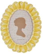 Große gelbe ovale Streuung TE-2206 cm. 19,3 x 2,2 H 23,7