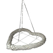 Heart Wicker White CM75