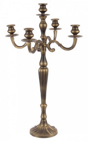 Larlyn 5fuochi Burnished H70 Candelabrum
