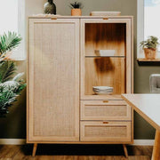 Brustkiste Raumkiste der Schubladen CM 77x38x80h cm