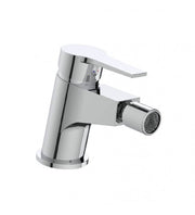 Verchromter Bidet -Mixer mit Metallhebel - Hellis -Serie