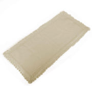 Runner Tischdecke Wink Cream C/Rechteckige Spitze CM45X100