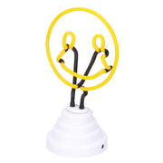 Leichtes Lächeln Neon gelb CM10x13H24