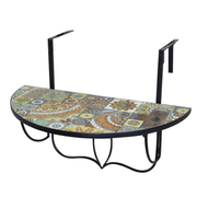 Galaton -Metallmosaikschelf CM74X38/61H57