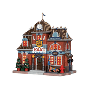 Rolling Hills Polizeistation (LB) mit LED-Glühbirne, b/o (4,5 V) 55018-lb