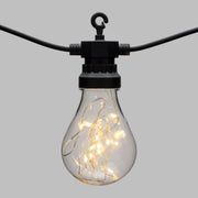 Kette 10 mikrolierte Glühbirnen 5m