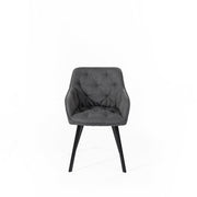 2x Fabric Stuhl 60 cm x 55 cm H. 79 cm