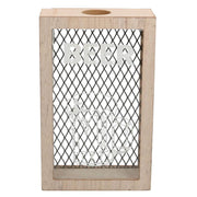 Weinzubehör Wirbelsäulenholz Estia Schwarzes Netzwerk CM15X6.5H24